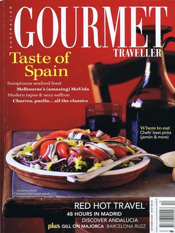 Australian Gourmet Traveller - Oct 2007 - Universal Appeal - pp.74-76 - Nourse, Pat